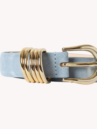 Hollyhock Suede Belt