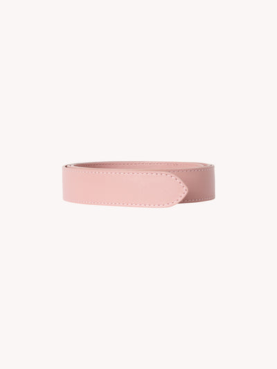 NUDE LEATHER BELT