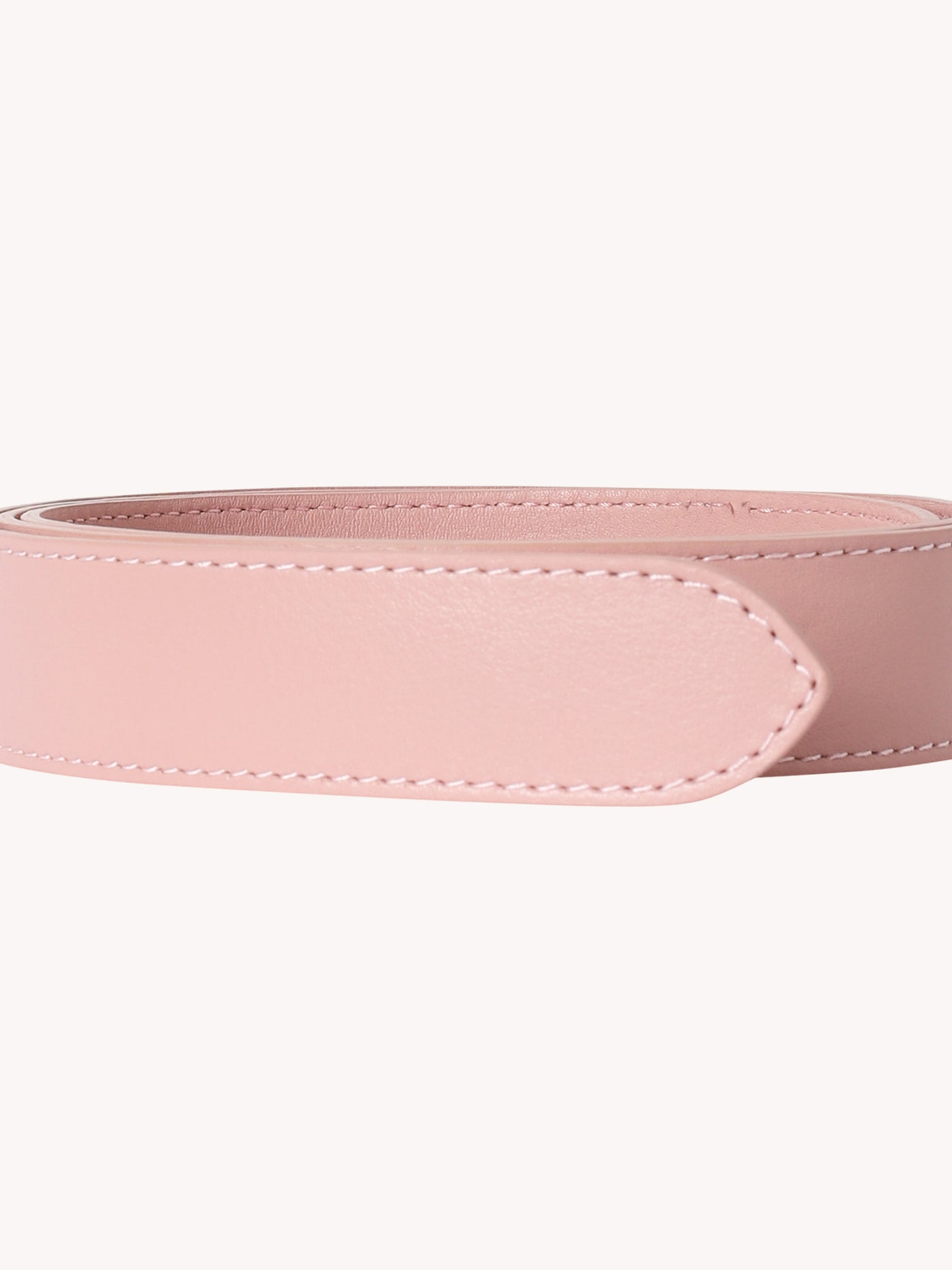 NUDE LEATHER BELT