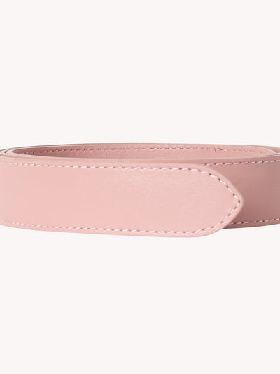 NUDE LEATHER BELT