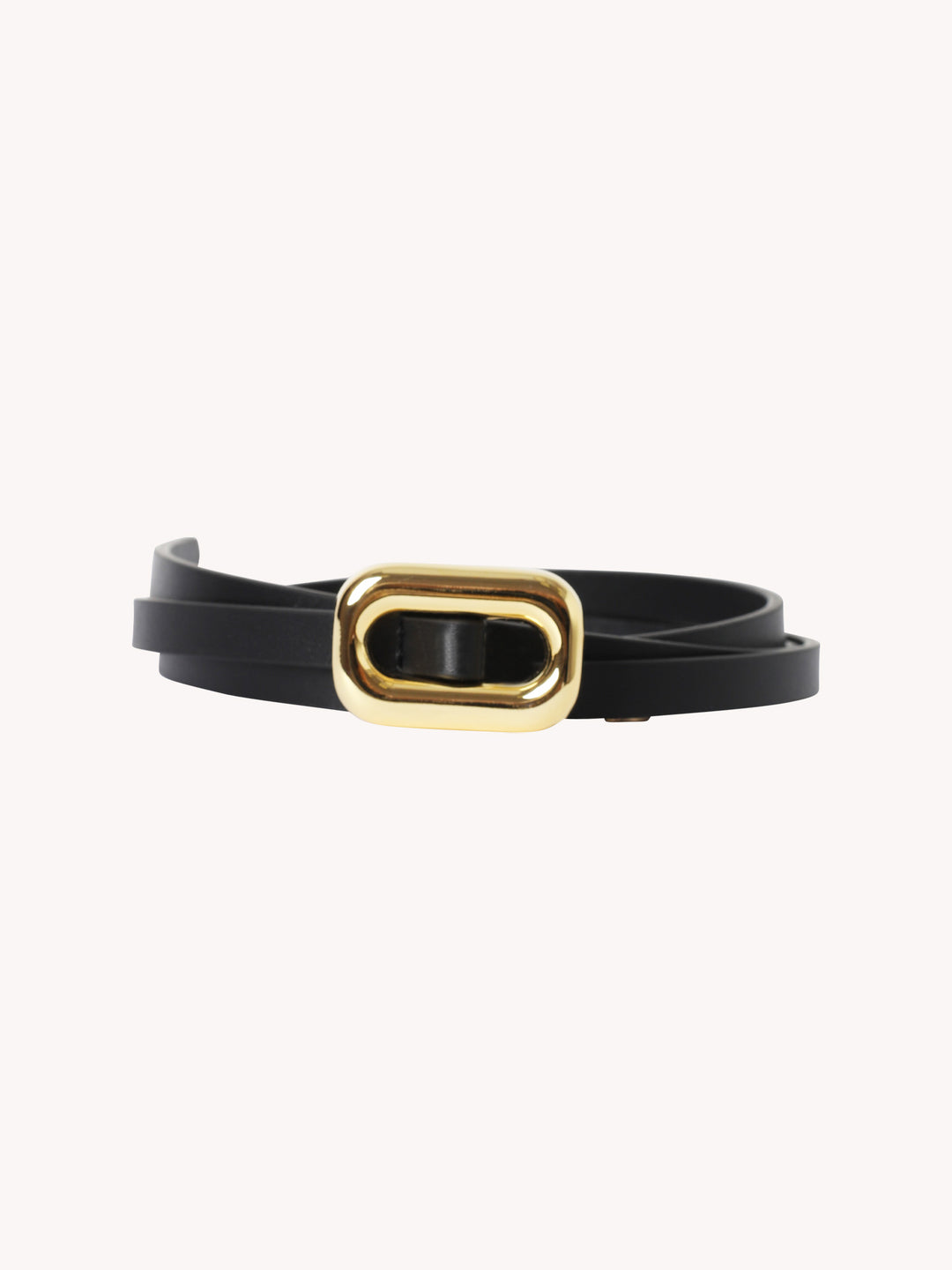 Déhanche orbite one sized belt Déhanche Orbite Thin Smooth Leather Belt | Saks Fifth Avenue main image 2