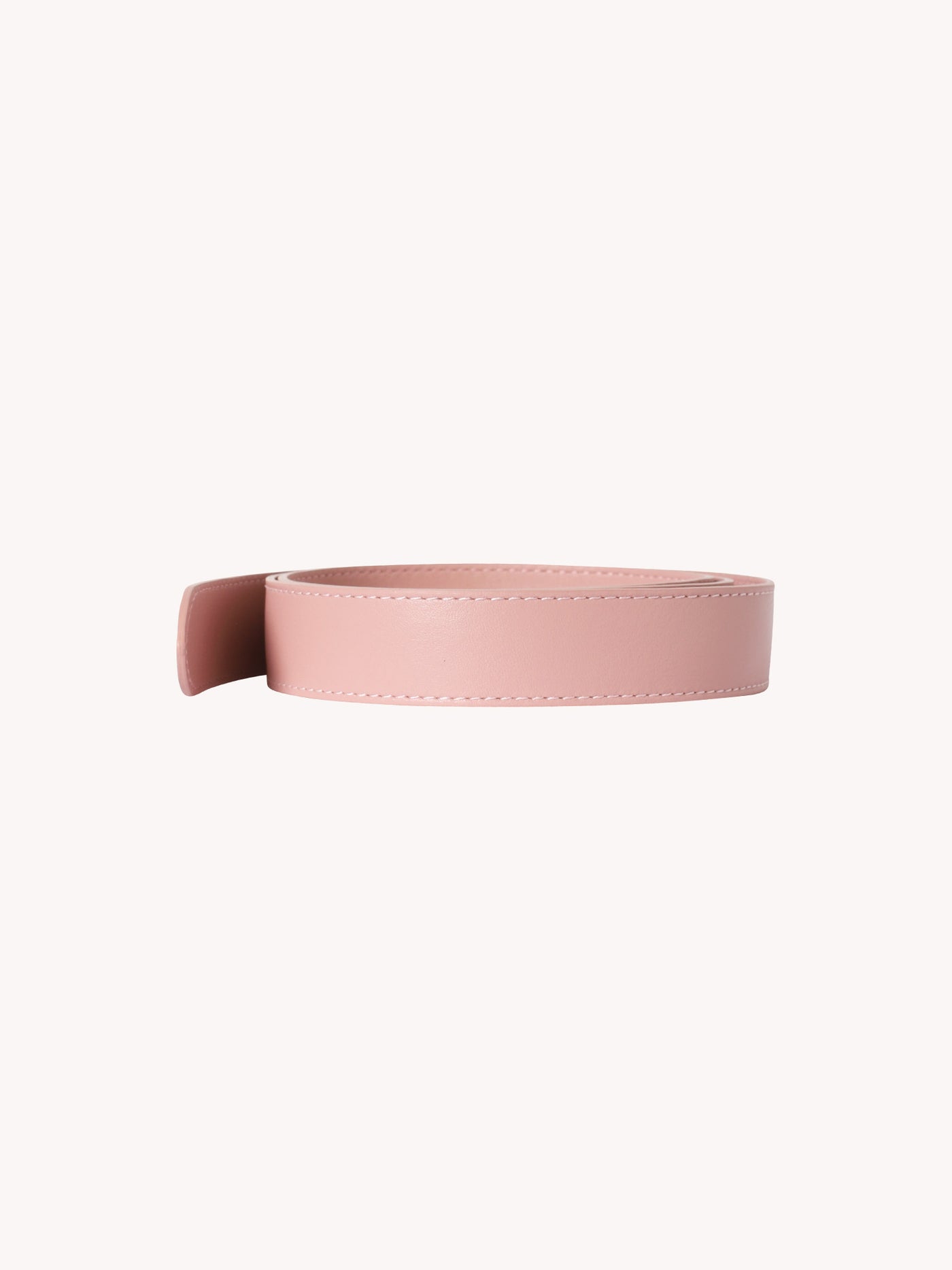 NUDE LEATHER BELT