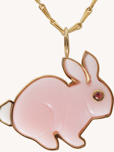 Bunny Pendant Necklace