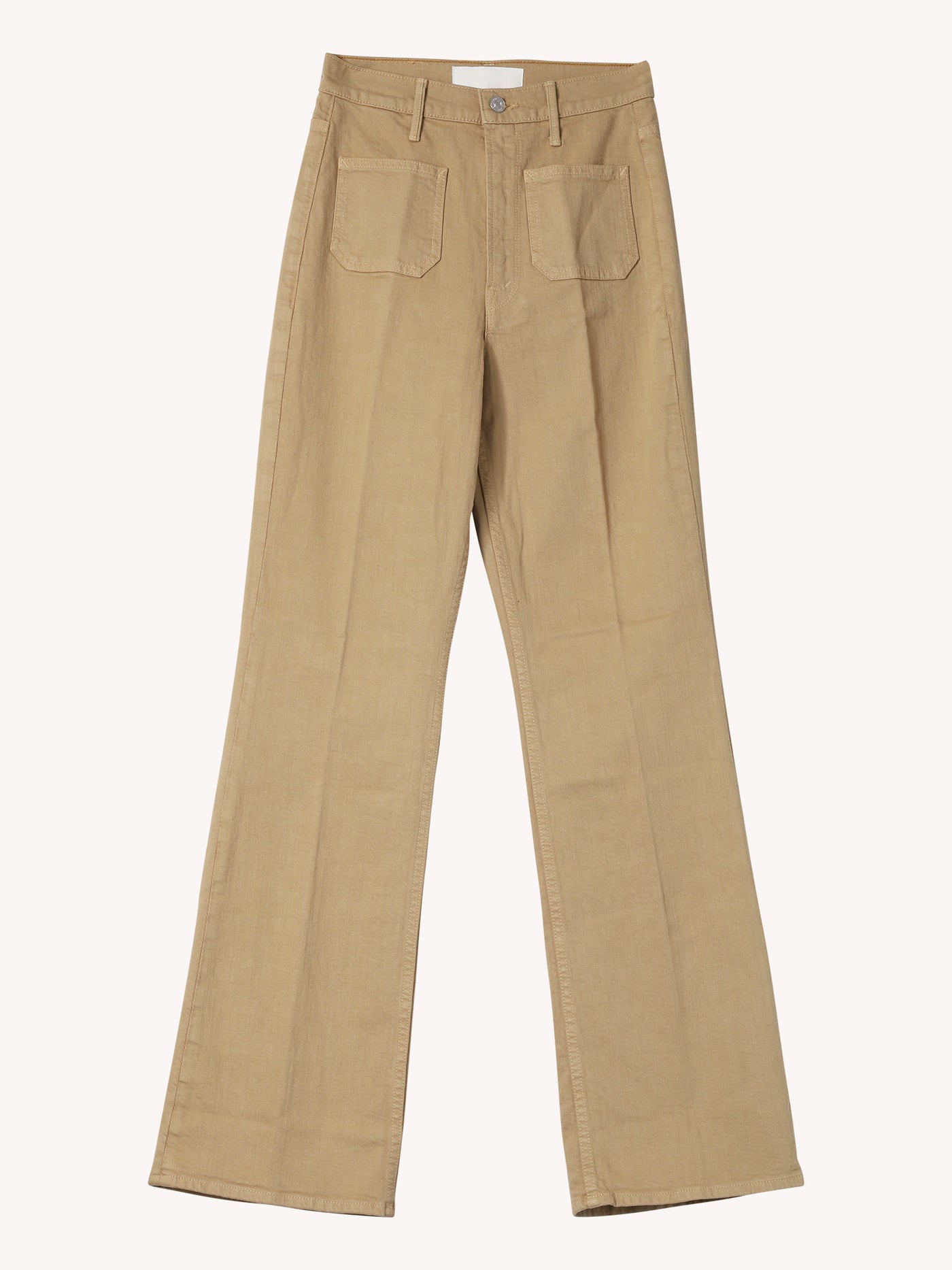 High Waist Patch Pocket Booke Jean