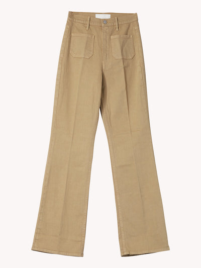 High Waist Patch Pocket Booke Jean