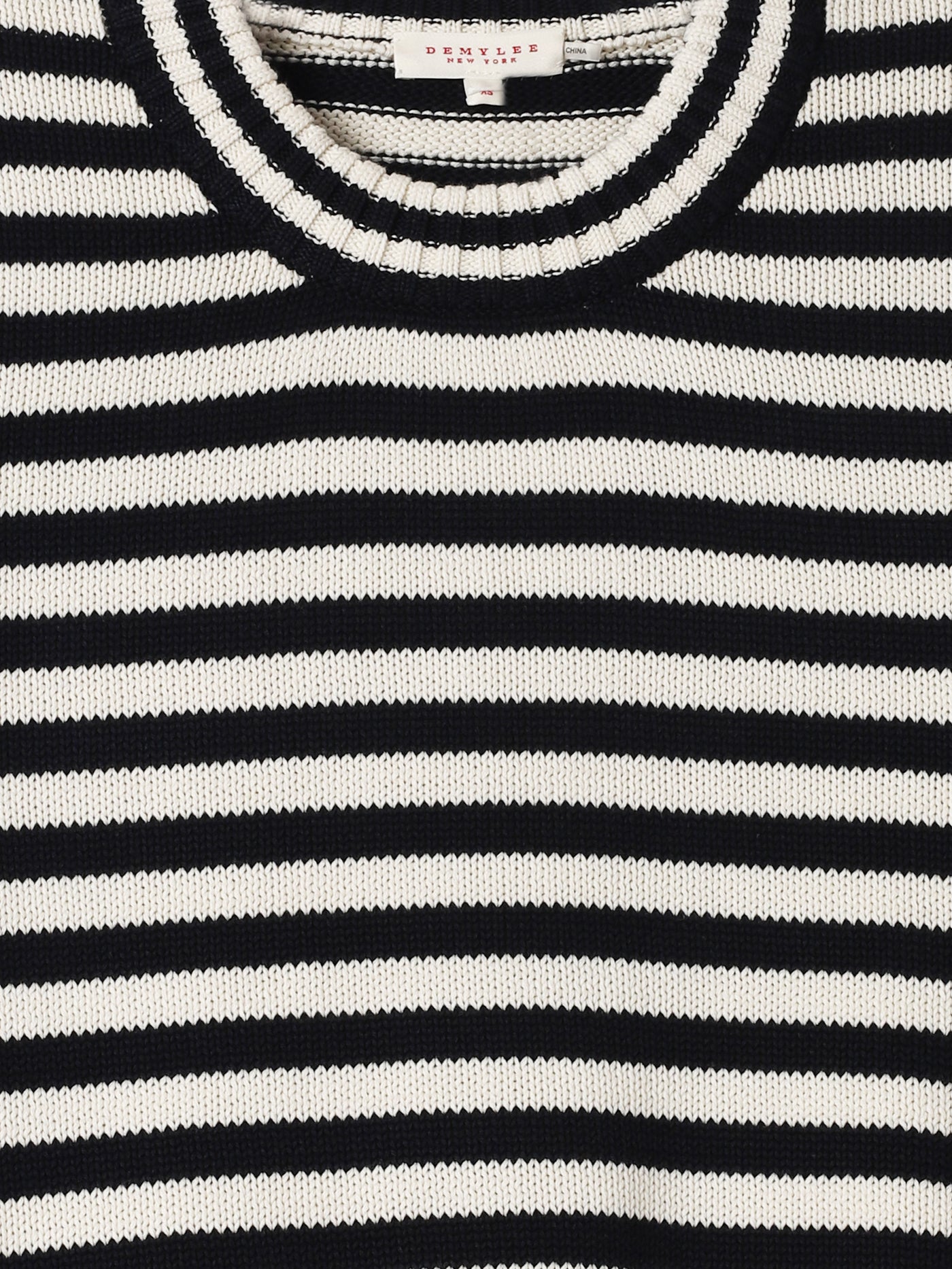Micha Stripe Cotton Sweater