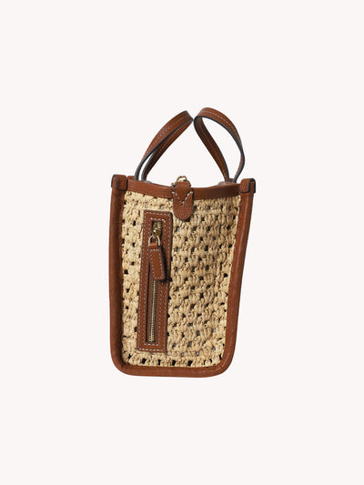 Pocket Tote in Raffia