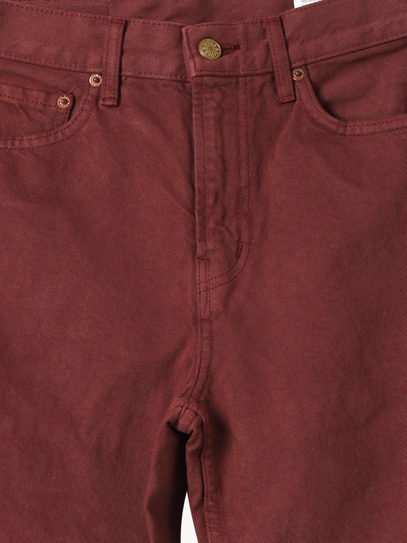 Leroy Mid Relaxed Bow Overdyed Jean
