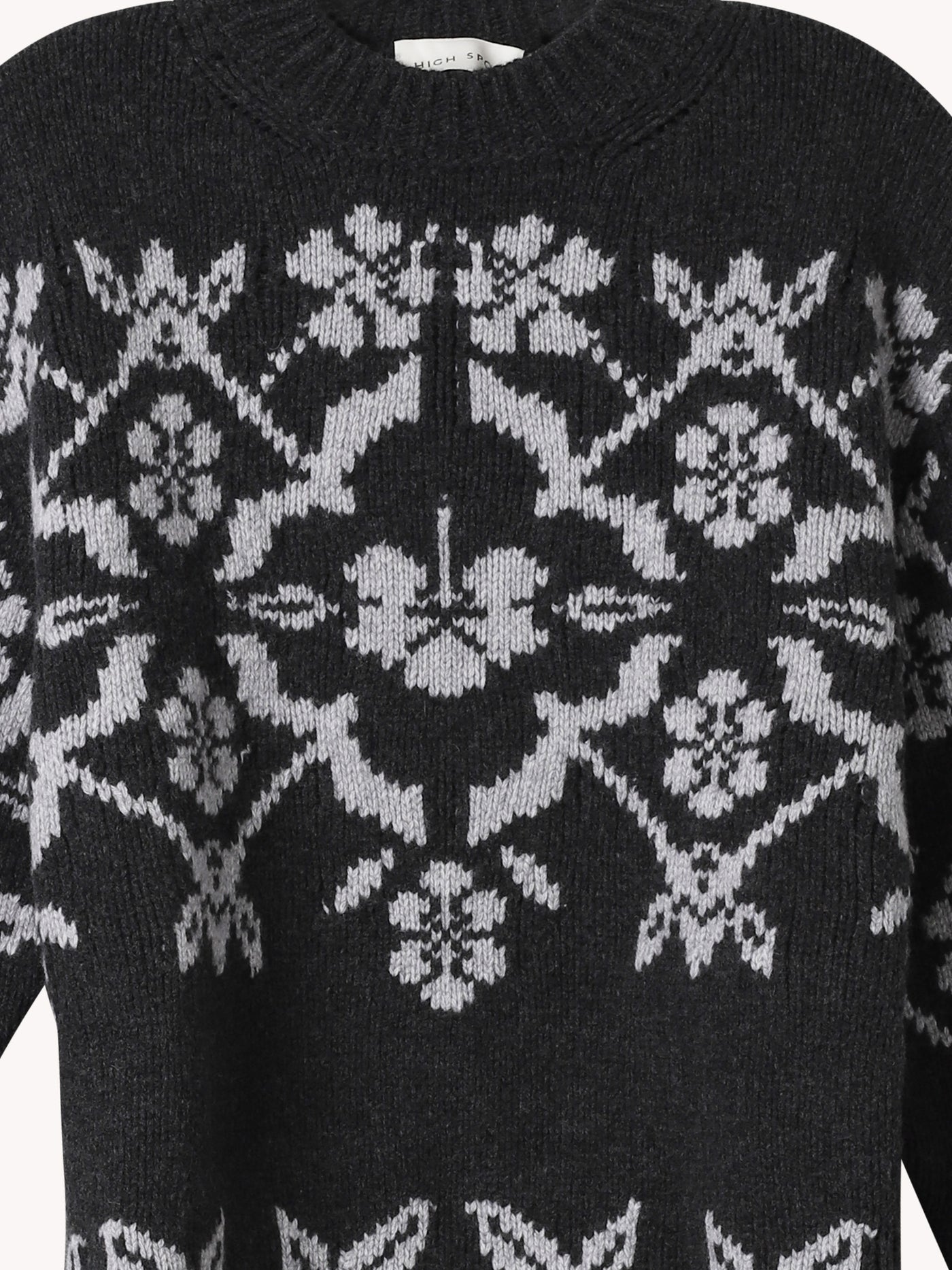 Georgia Fairisle Crewneck Sweater
