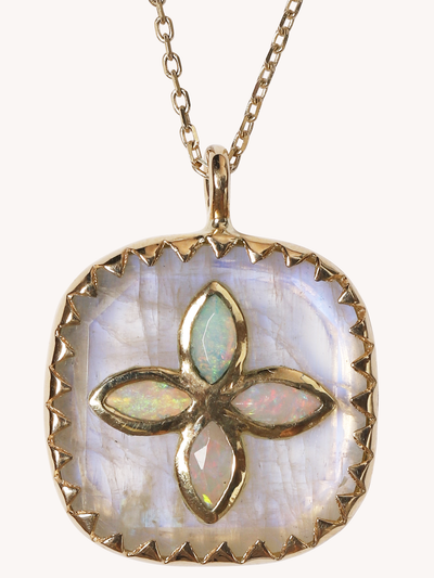 Moonstone Bowie Necklace