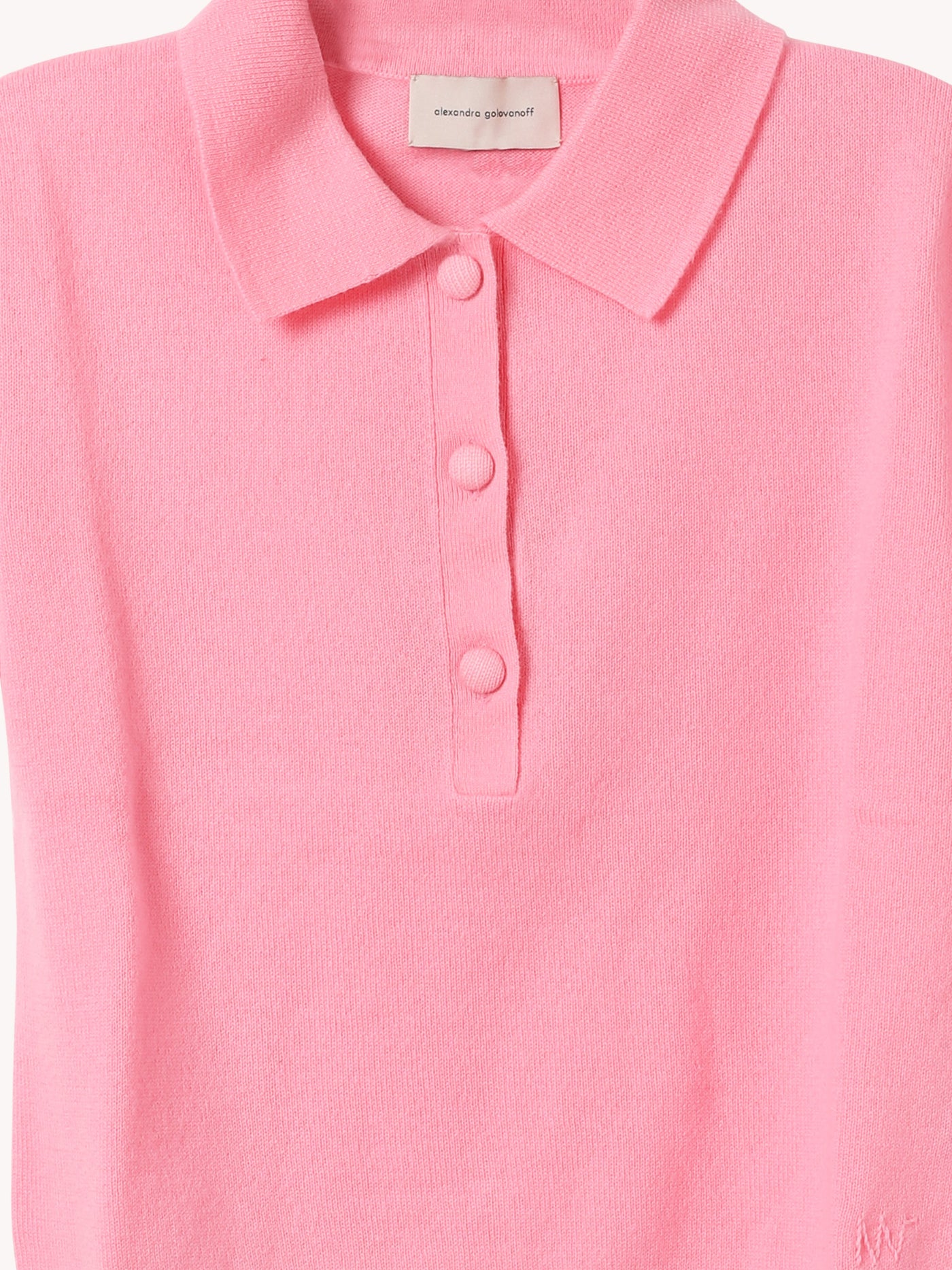 LEA LIGHTWEIGHT CASHMERE POLO