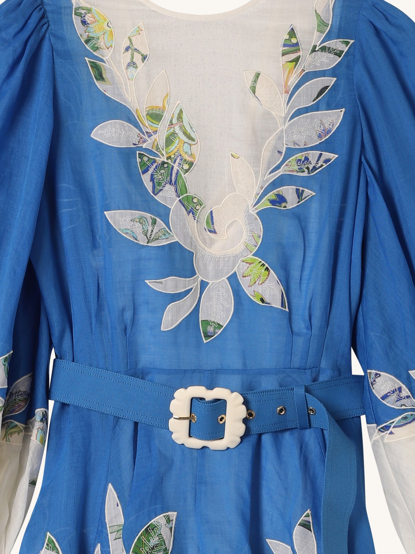 Rita Embroidered Mini Dress