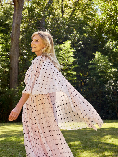 Martine Printed Georgette Dress