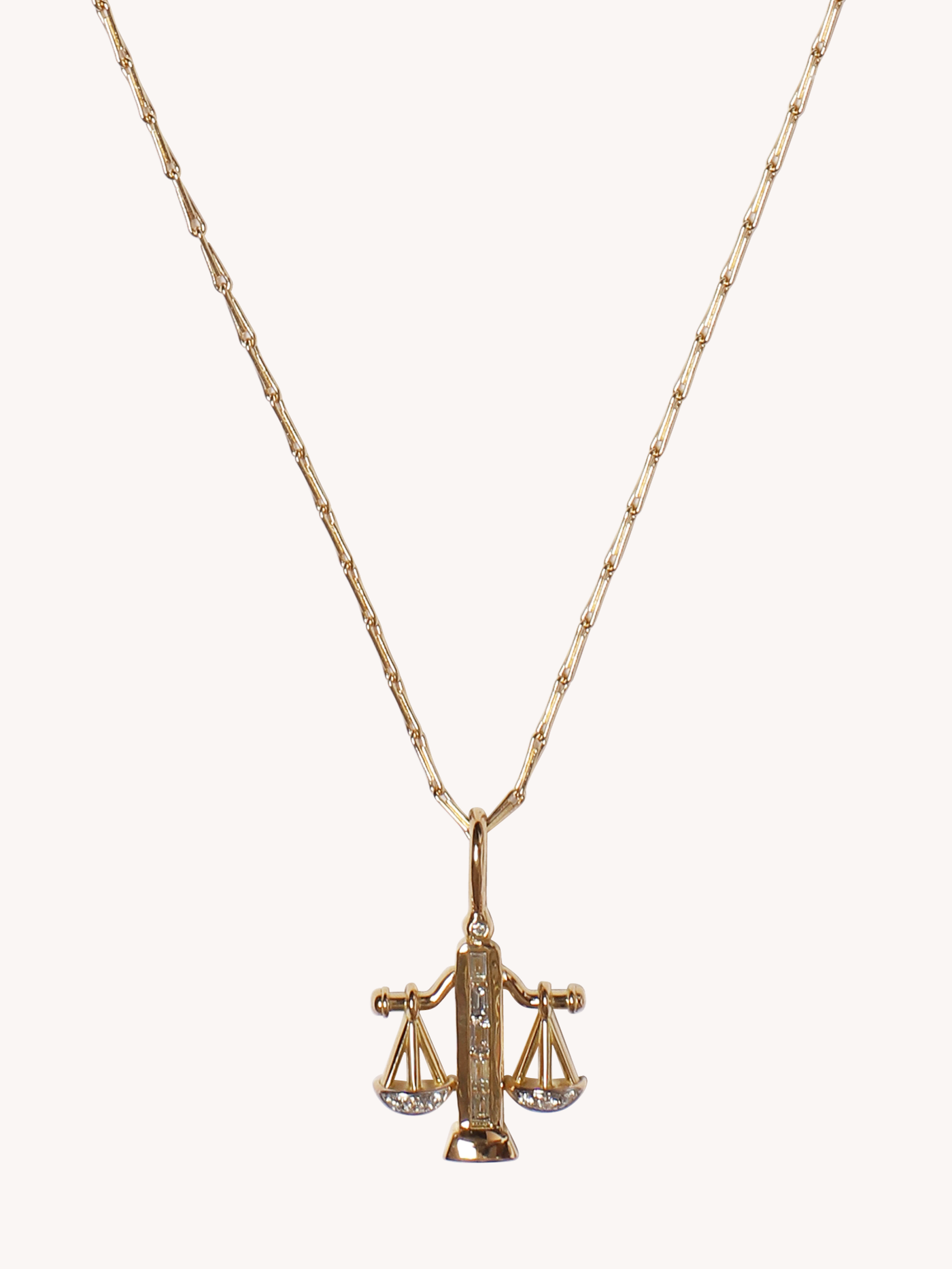 SMALL LIBRA ZODIAC NECKLACE