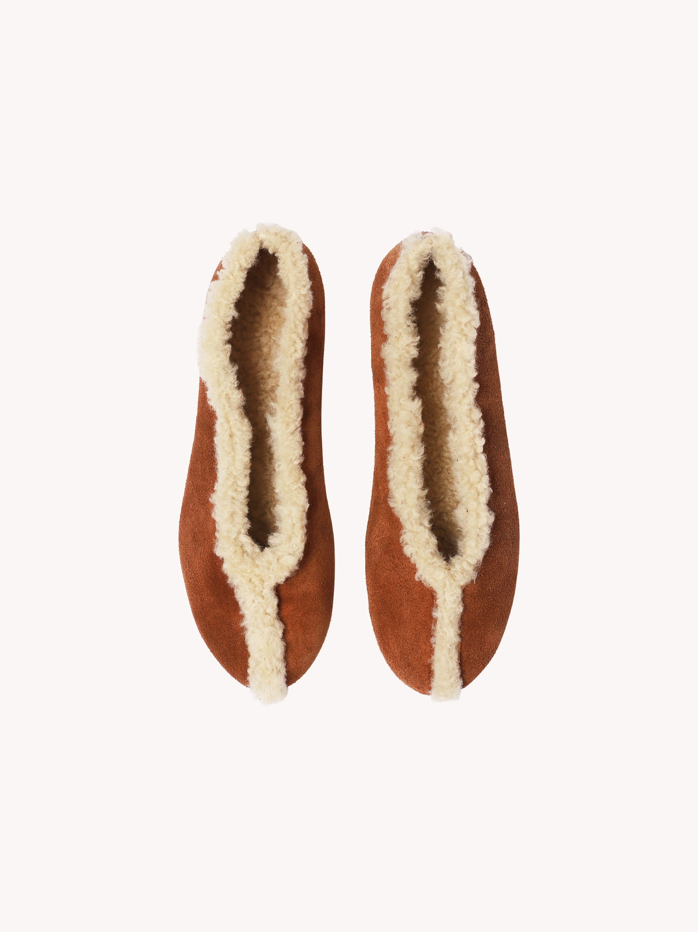 Aeropi Shearling Ballet Flat