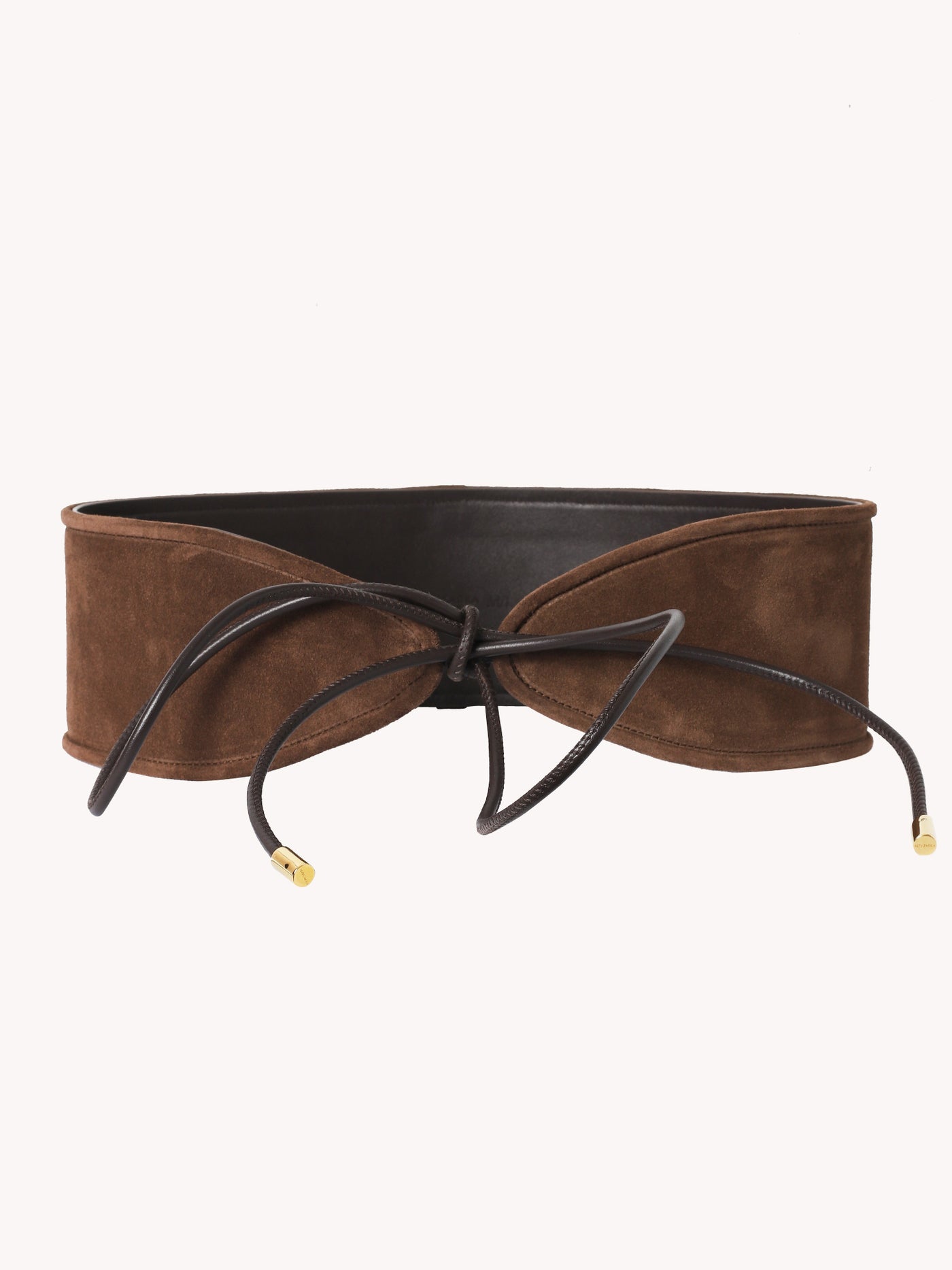 LACE TIE WIDE BELT