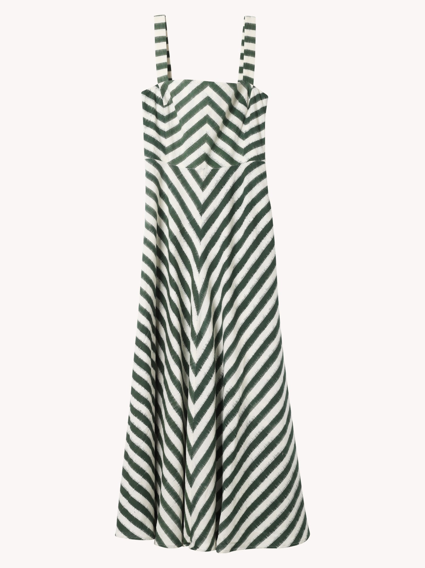 Margherita Ikat Stripes Dress