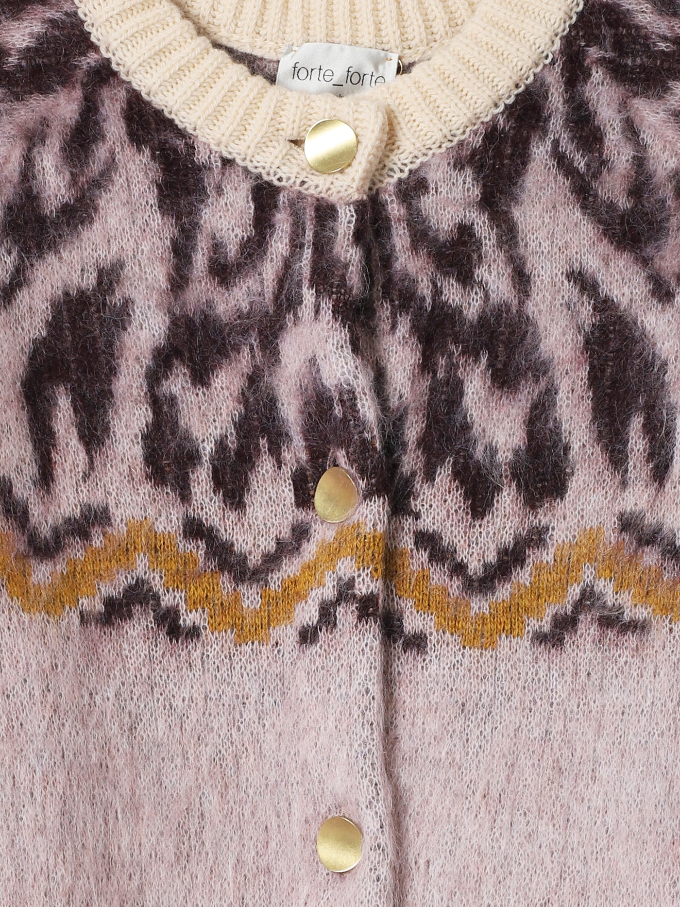 Moiree Fair Isle Jacquard Knit