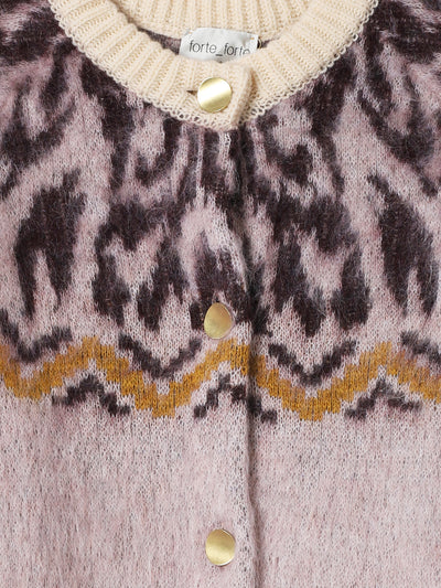 Moiree Fair Isle Jacquard Knit