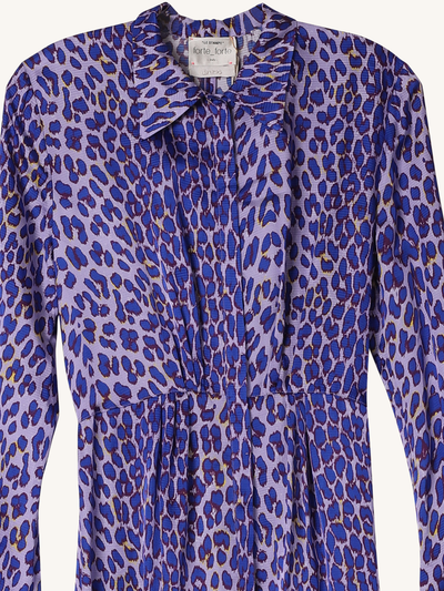 Twilight Leopard Midi Dress