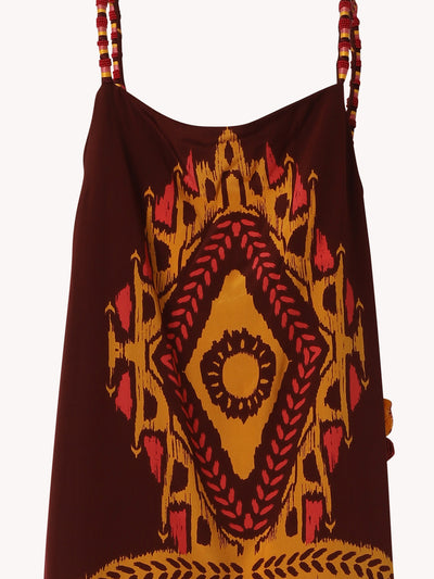 Tribal Circle Maxi Dress