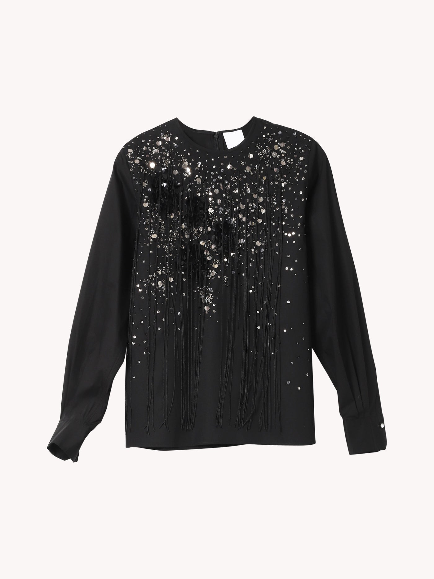 Embellished Sequin Top