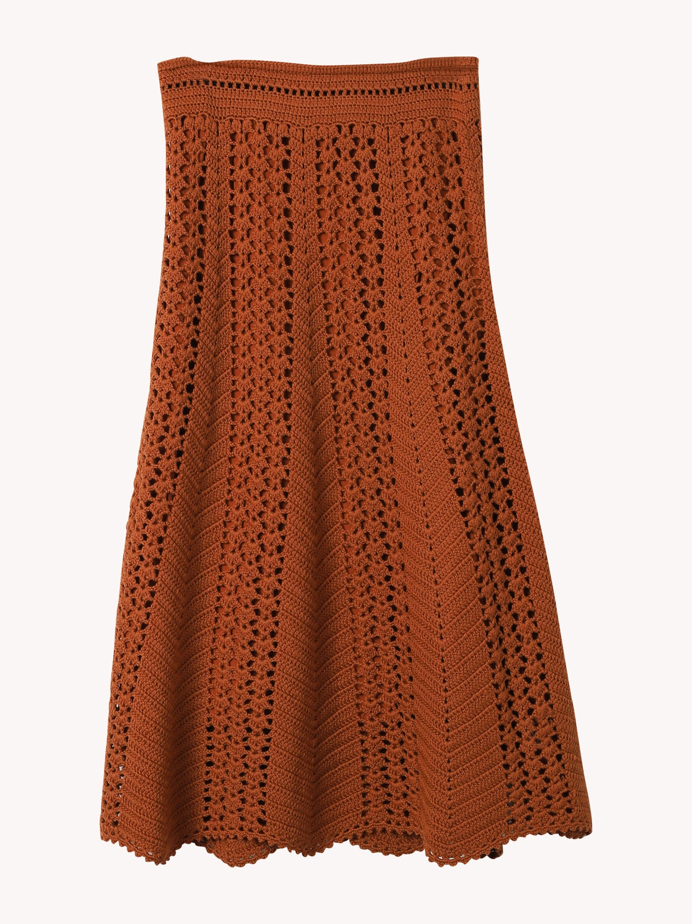 MERINO CROCHET SKIRT