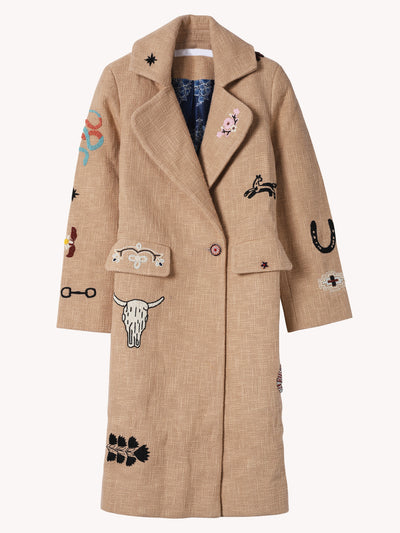 Petunia Desert Tattoo Coat