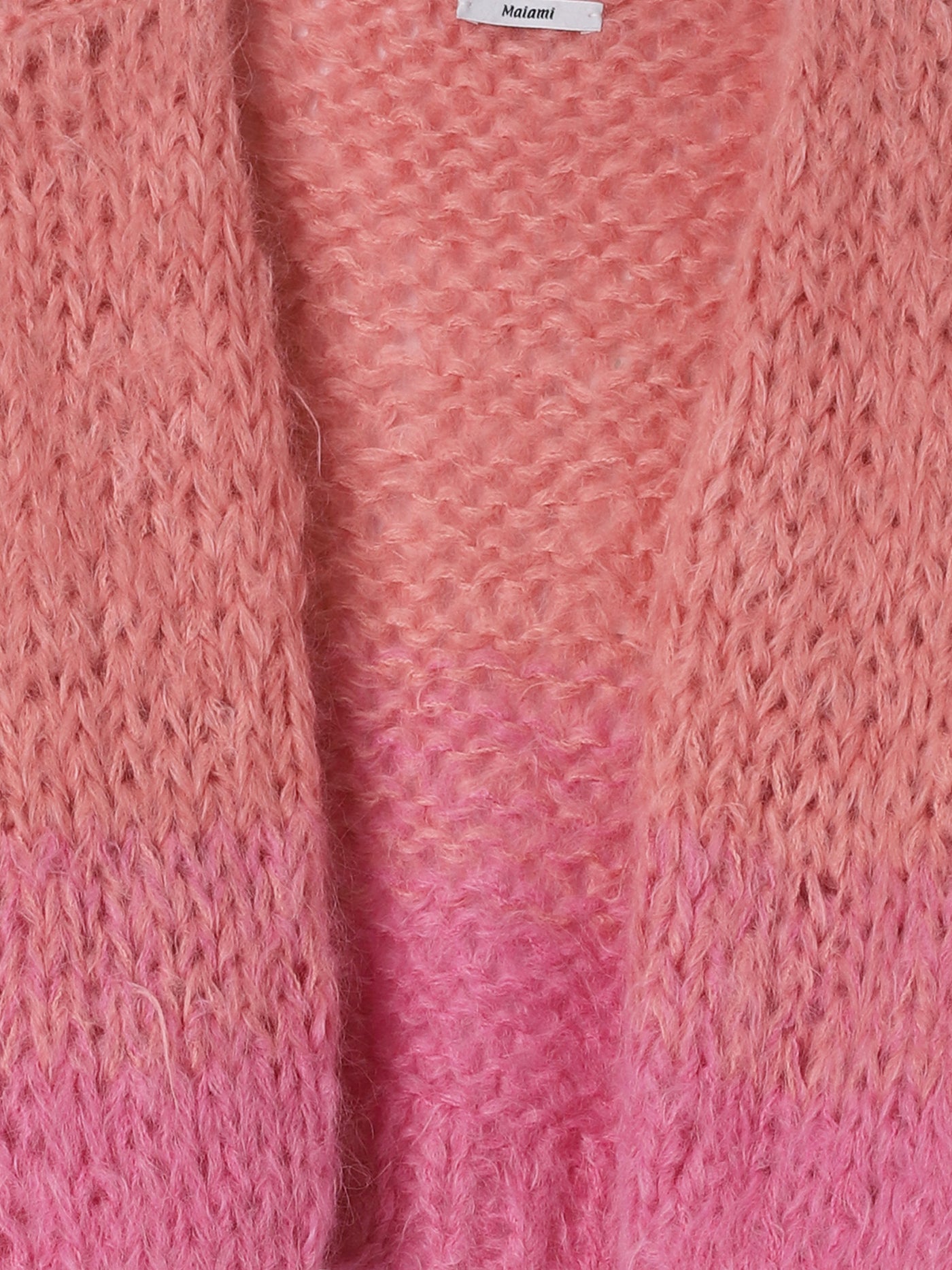 Shaggy Alpaca Gradient Cardi