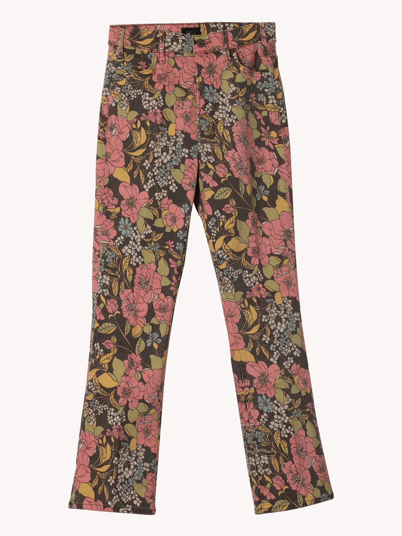 THE HUSTLER ANKLE FLORAL JEAN