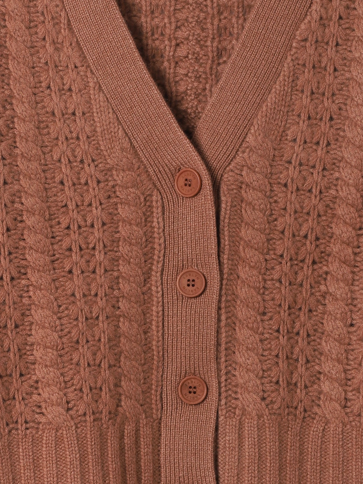 Hazel Slouchy Cable Cardigan