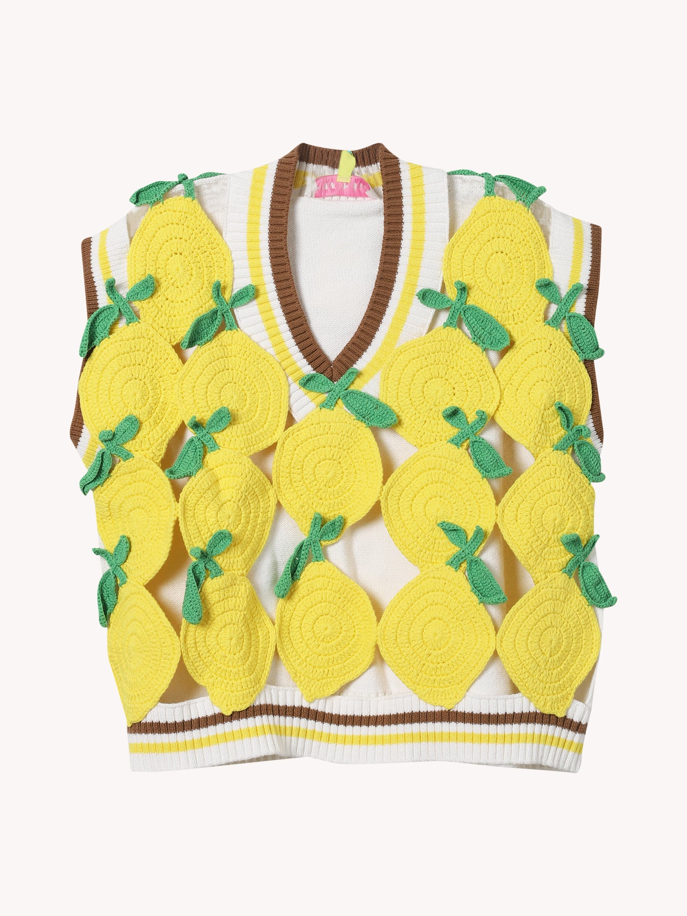 CROCHET LEMON VEST