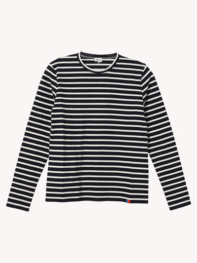 Modern Long Sleeve Stripe Tee