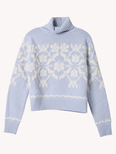 Zoe Fairisle Turtleneck Sweater