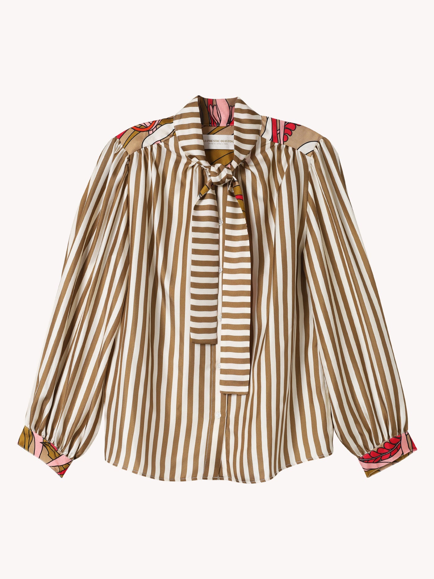 Francoise Mix Raye Blouse