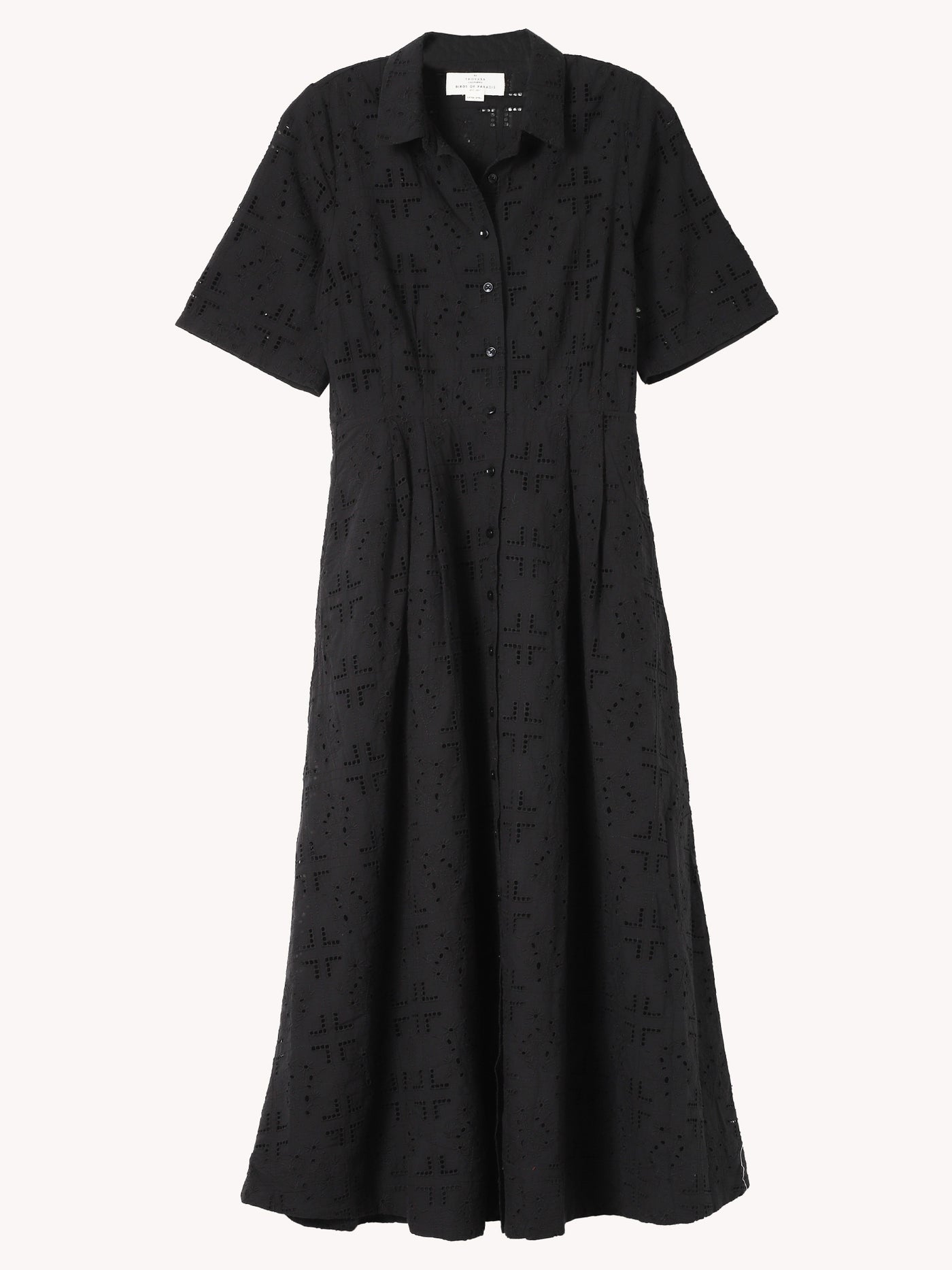 Aster Dress in Black Eyelet