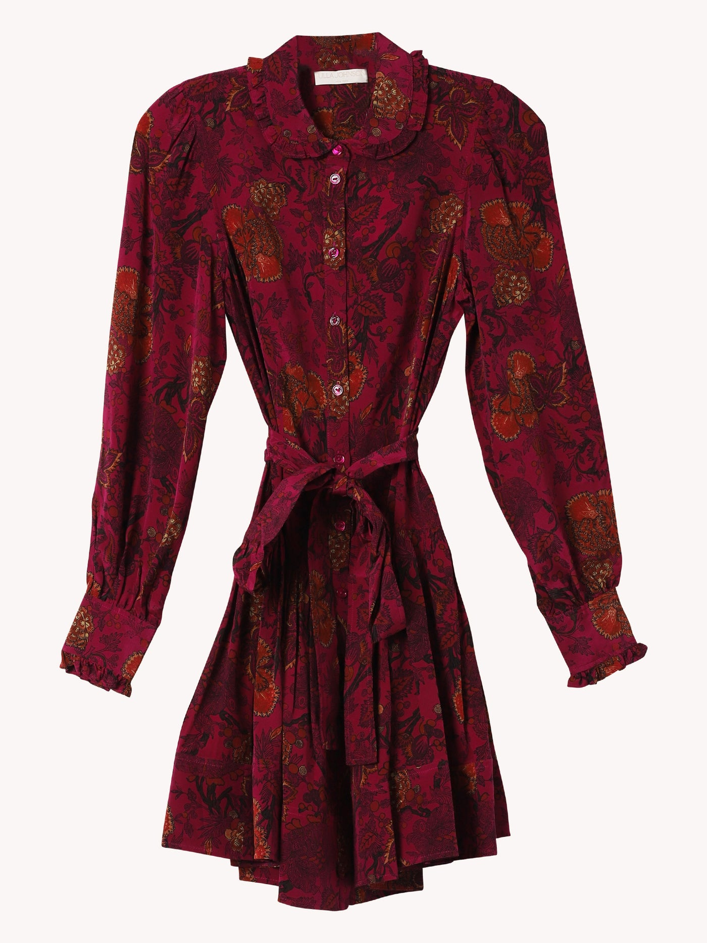 Simona Silk Mini Dress