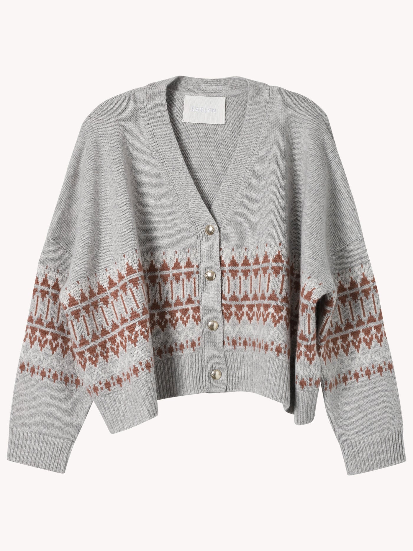 Elliot B Fairisle Cardigan