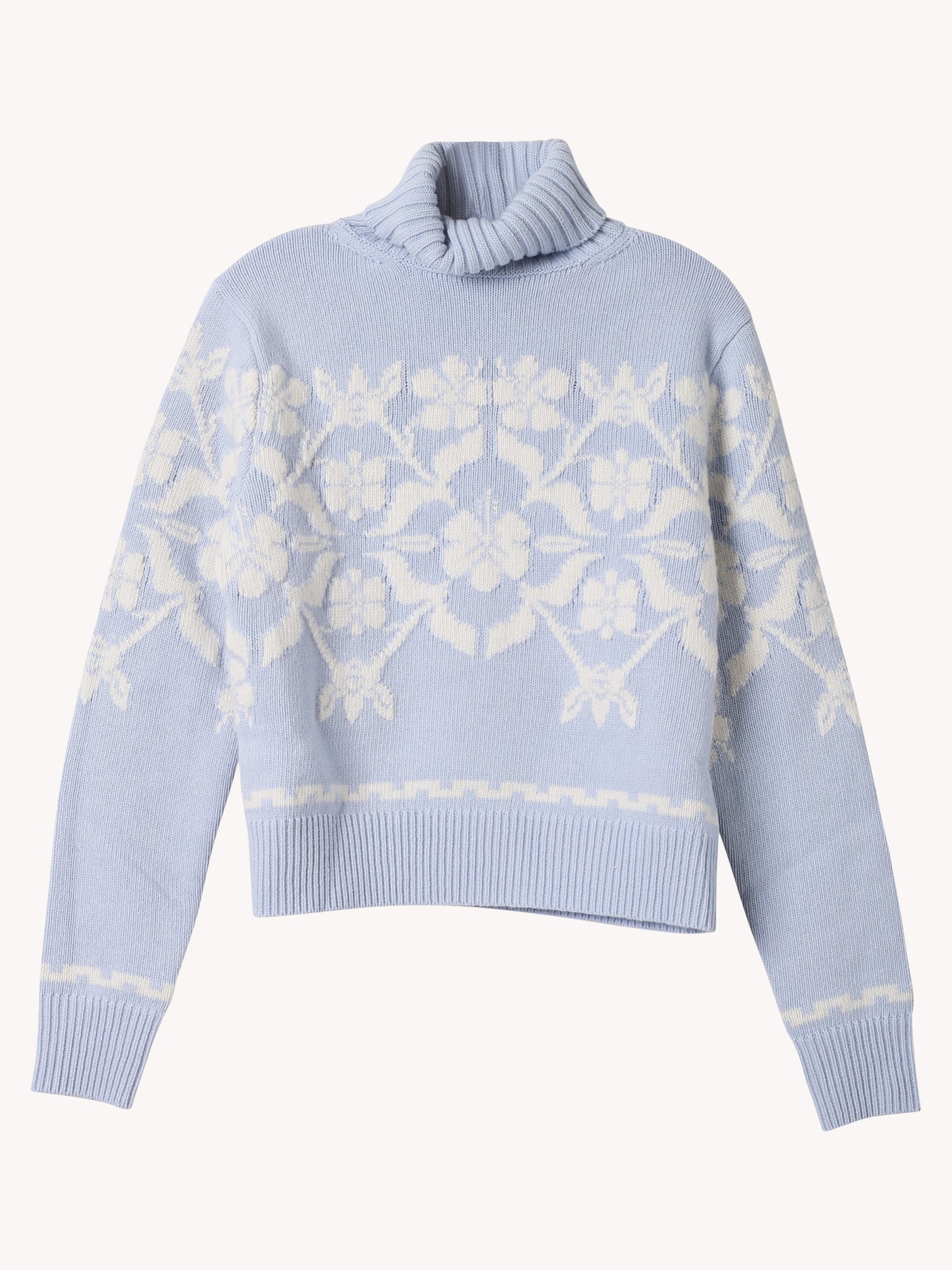 Zoe Fairisle Turtleneck Sweater
