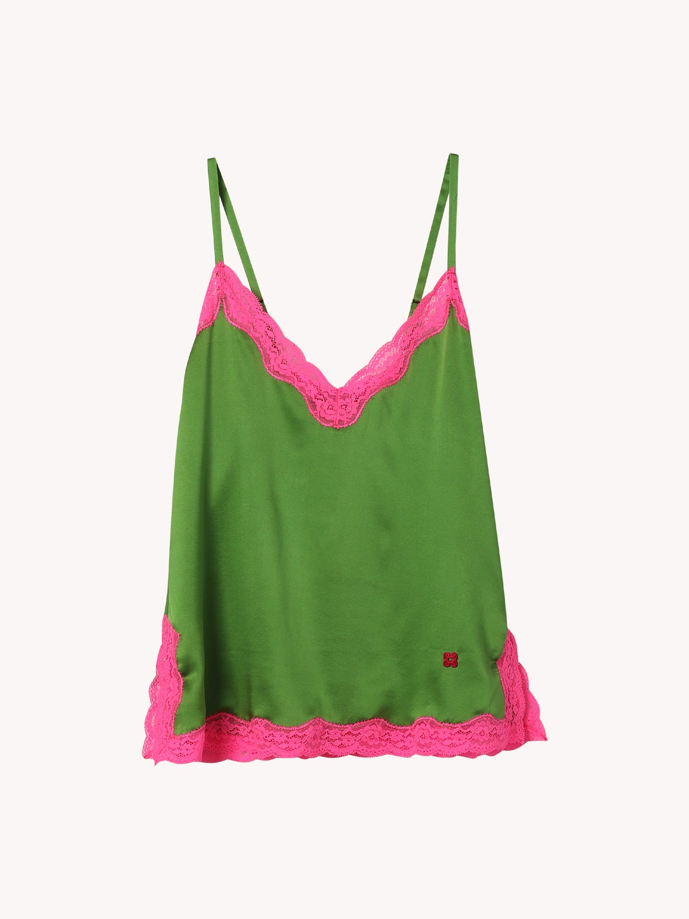 Lace Camisole in Green
