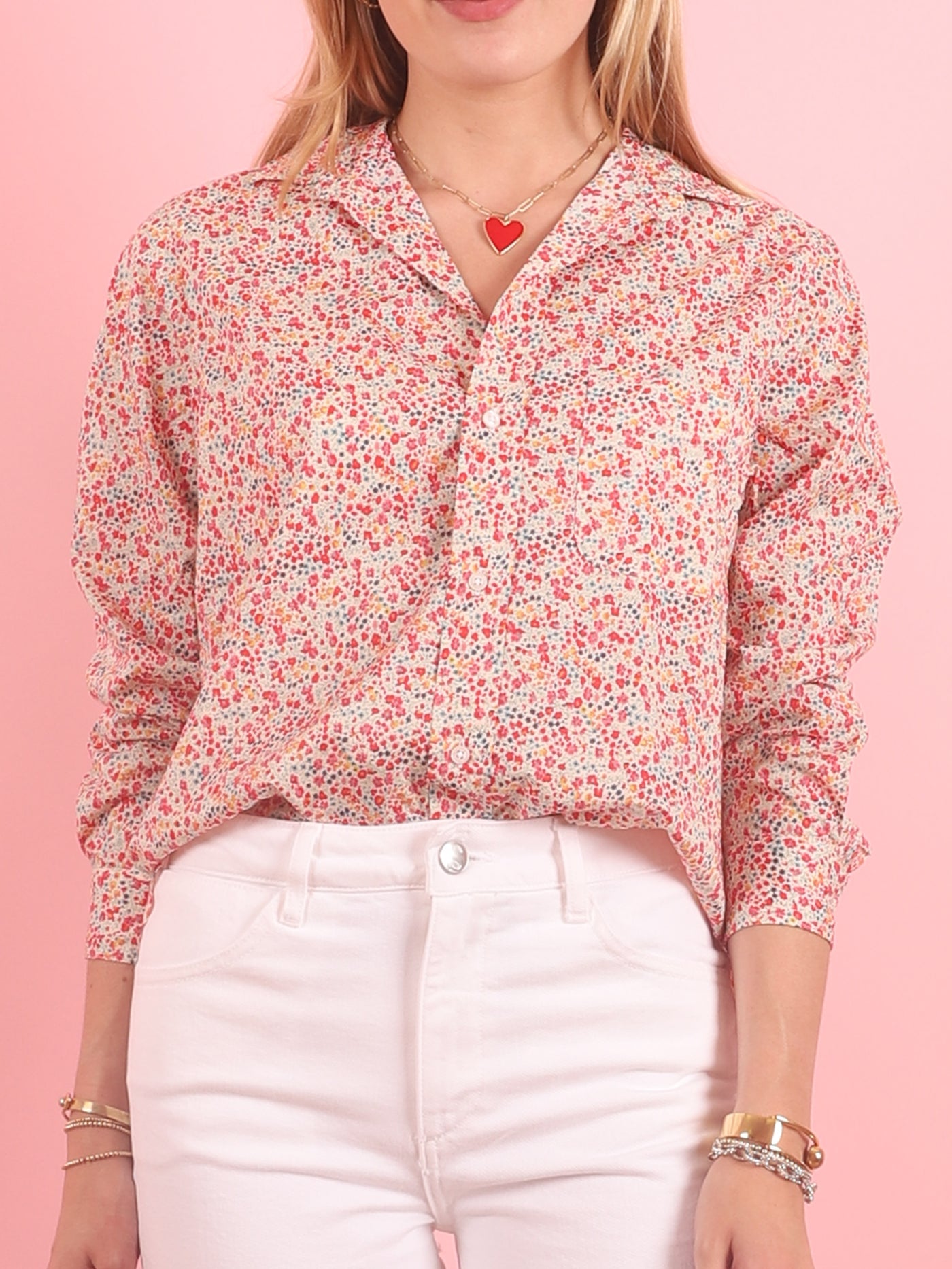 Floral Untuck Shirt