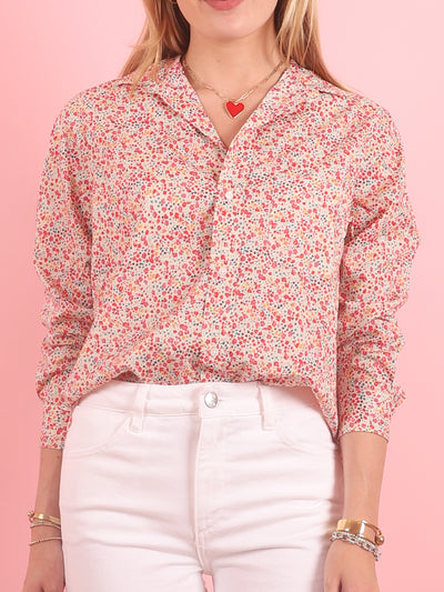 Floral Untuck Shirt