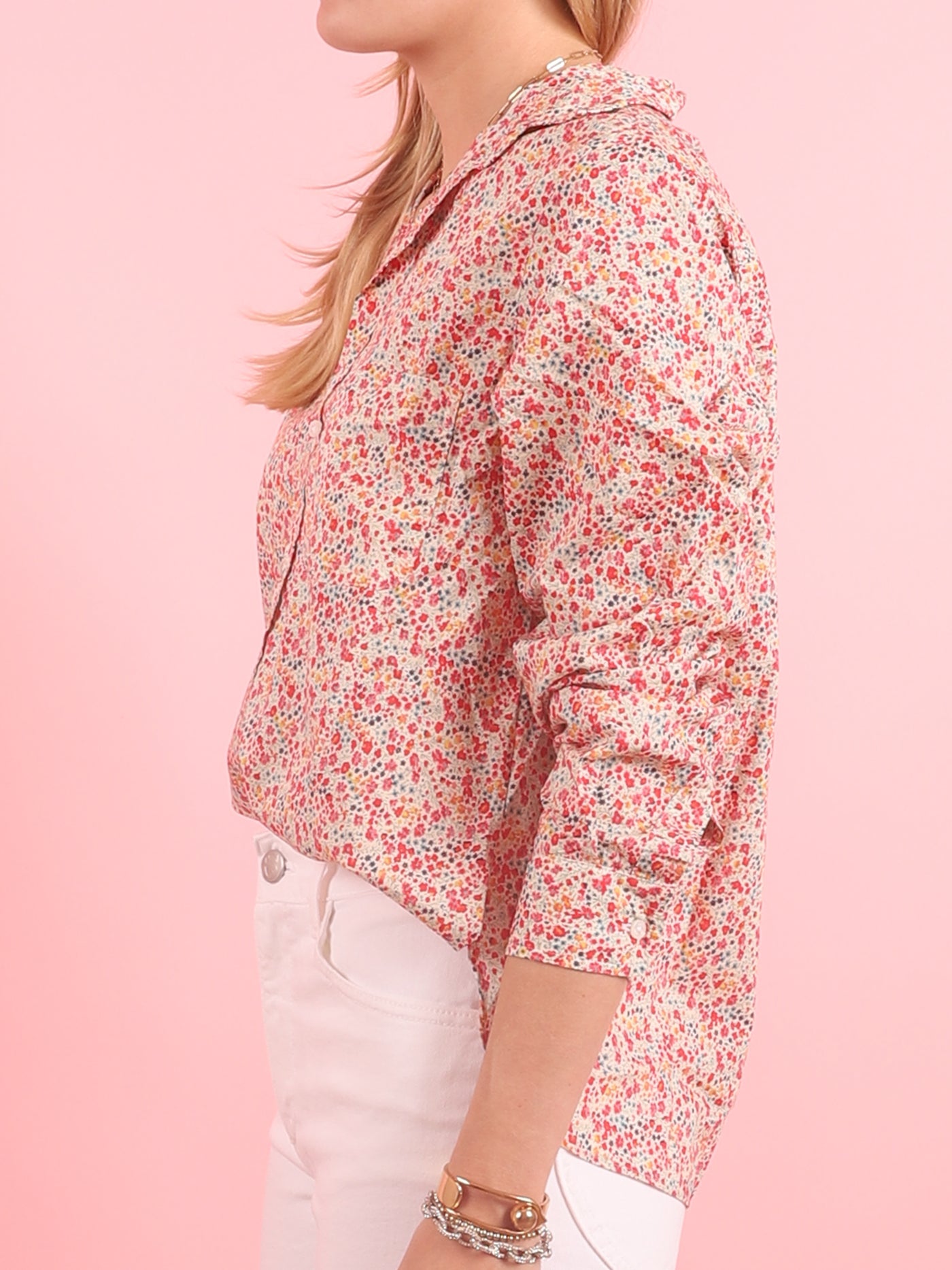 Floral Untuck Shirt