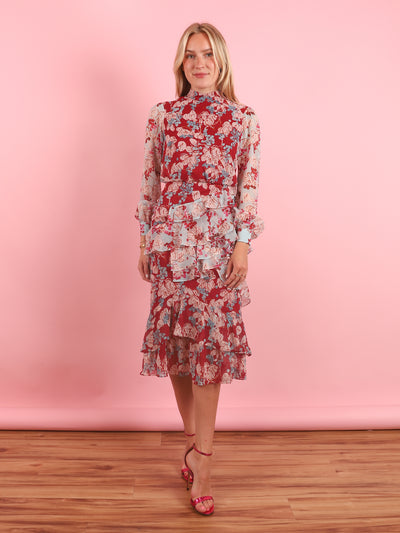 Isa Ruffle Dress