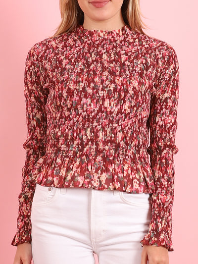 Norra Print Top