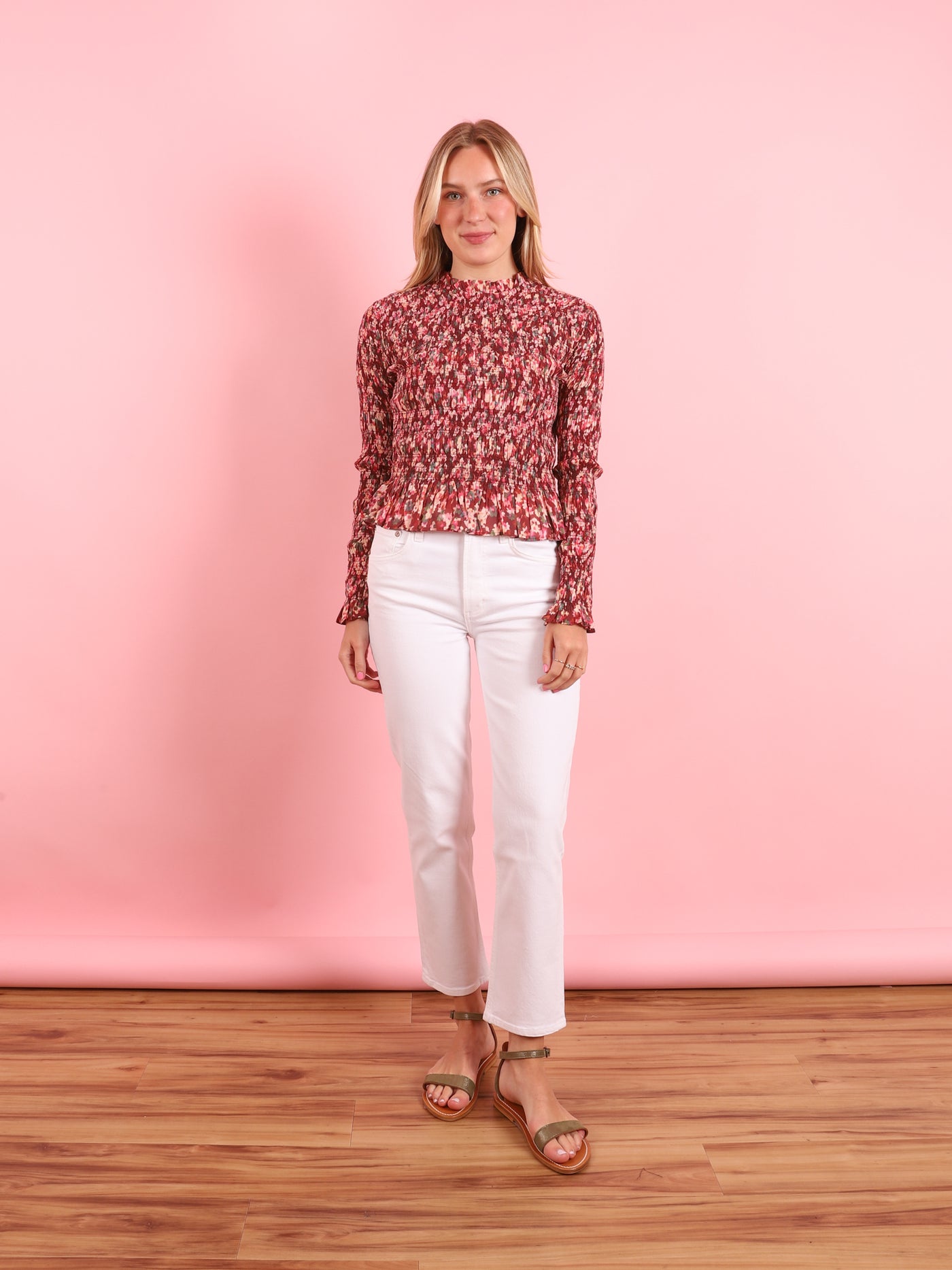 Norra Print Top