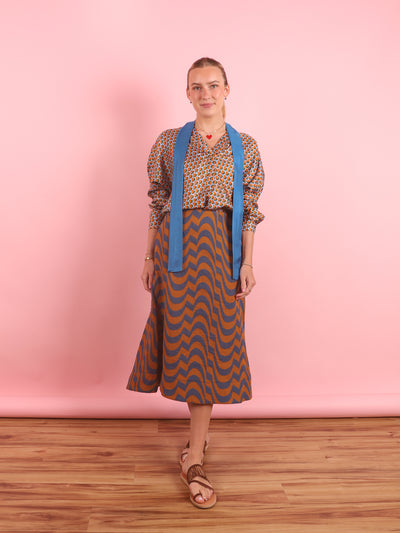Cobalt Skirt