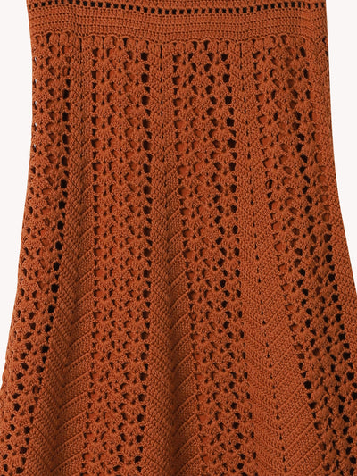 MERINO CROCHET SKIRT