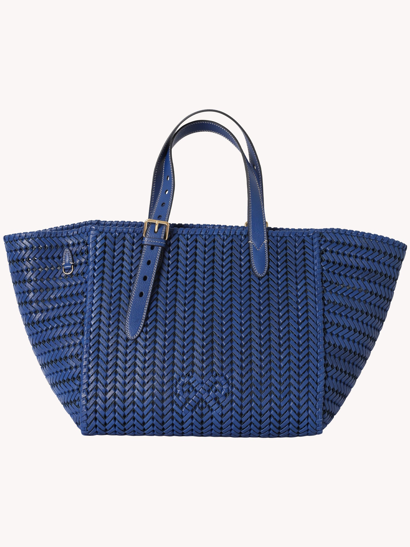 NEESON SQUARE TOTE IN MONDAY BLUE