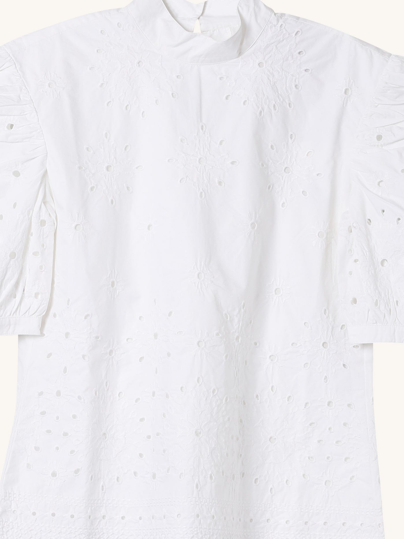 Gardenia Embroidered Top